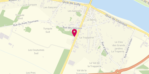 Plan de Pizza Service, 42 Route de Bourges, 45500 Poilly-lez-Gien