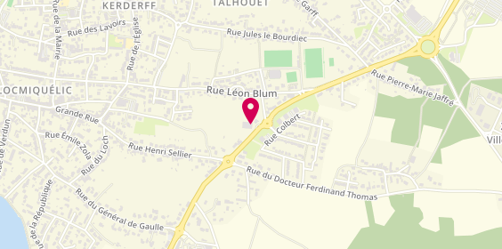 Plan de Pizza Minahouet, 78 Route de Port-Louis, 56570 Locmiquélic
