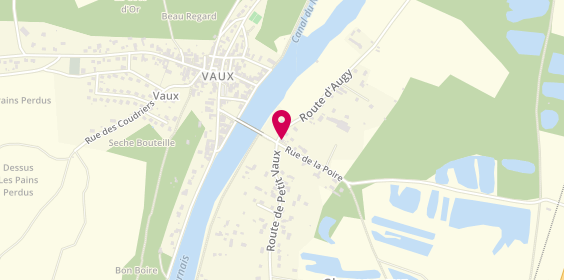 Plan de Chez Emeline, 1 Rue de la Poiré, 89290 Champs-sur-Yonne
