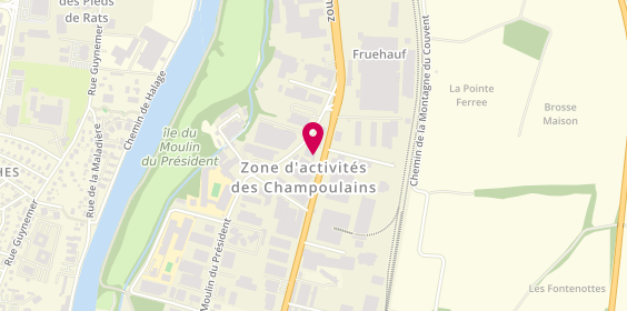 Plan de L'Ilojoh, 47 avenue Jean Mermoz, 89000 Auxerre