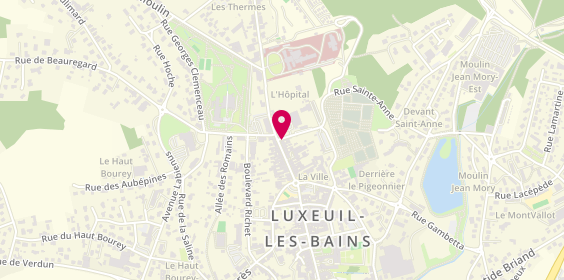 Plan de Le Carnot, 26 Rue Carnot, 70300 Luxeuil-les-Bains