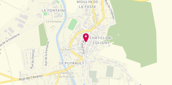 Plan de Kebabland, 12 place Aristide Briand, 45230 Châtillon-Coligny