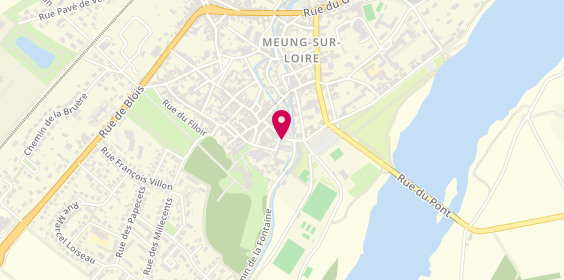 Plan de La Terrasse, 5 Rue Emmanuel Troulet, 45130 Meung-sur-Loire