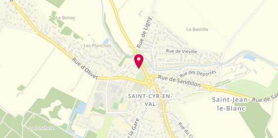 Plan de Le Val Trio, 67 Rue d'Orléans, 45590 Saint-Cyr-en-Val