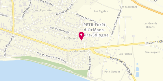 Plan de Starpizza, 66 Rue du Morvant, 45110 Châteauneuf-sur-Loire