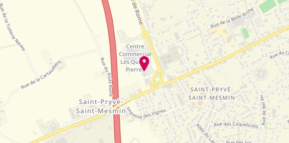 Plan de La P'tite Cuisine, 5 avenue du Traité de Rome, 45750 Saint-Pryvé-Saint-Mesmin