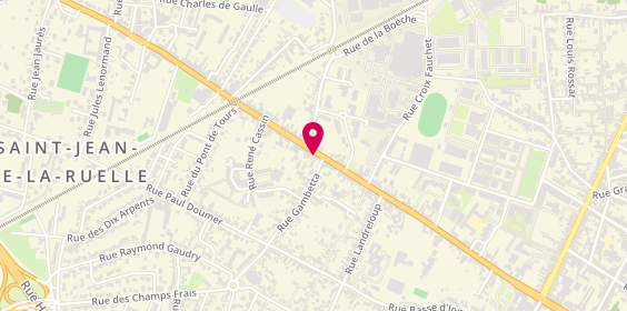 Plan de Illico Pizza, 19 Rue Charles Beauhaire, 45140 Saint-Jean-de-la-Ruelle