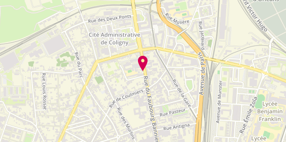 Plan de Planet Pizza, 113 Rue du Faubourg Bannier, 45000 Orléans