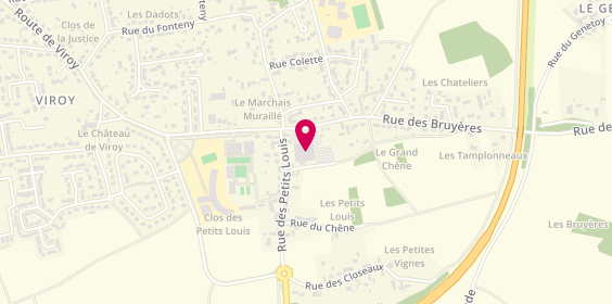 Plan de MELET Claudine, 64 Rue des Bruyères Lieu-Dit, 45200 Amilly