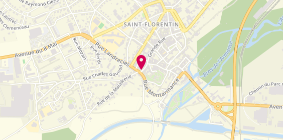 Plan de Le Nil Pizz, 2 Rue Landrecies, 89600 Saint-Florentin