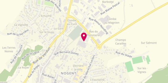 Plan de Pizza Lingonne, Rue Ambroise Paré, 52800 Nogent