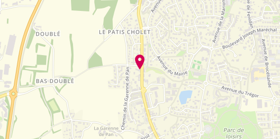 Plan de Le Billot, 2 Avenue Chaussairie, 35131 Chartres-de-Bretagne