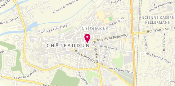 Plan de Pizza Chateaudun, 23 Rue de la République, 28200 Châteaudun
