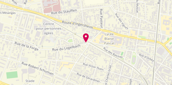 Plan de Le Sorrento, 80 Rue du Logelbach, 68000 Colmar
