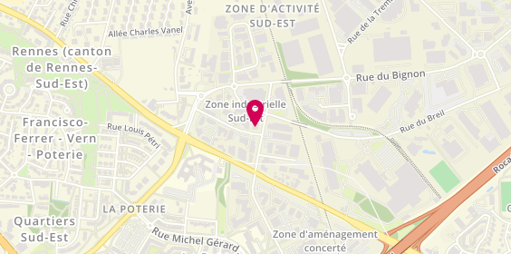 Plan de Côt' & Gourmand, 6 Rue de la Sauvaie, 35000 Rennes