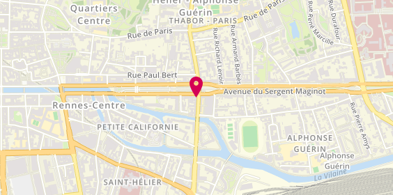 Plan de Basilic & Co, 2 Boulevard René Laennec, 35000 Rennes