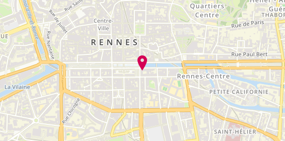 Plan de Basilic & Co, 1 Rue Maréchal Joffre, 35000 Rennes