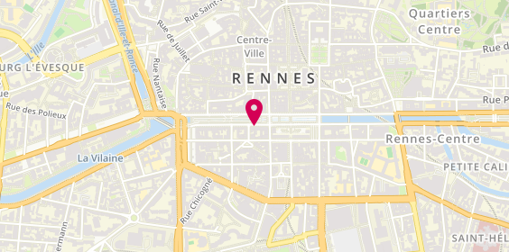 Plan de Le Cinquecento, 5 Quai Lamennais, 35000 Rennes