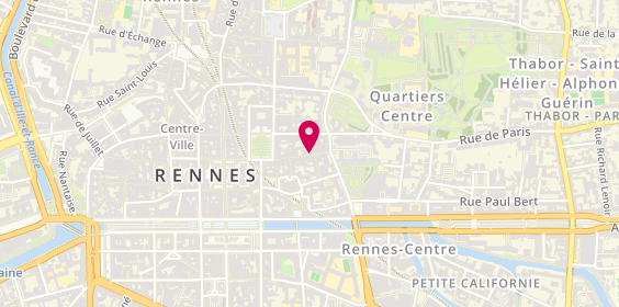 Plan de La Casa Pépé, 29 Rue Saint-Georges, 35000 Rennes