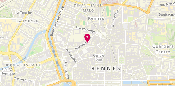 Plan de Angello Dei Lices, 4 Rue des Innocents, 35000 Rennes
