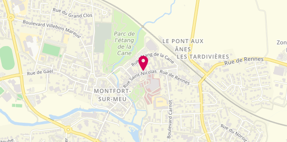 Plan de Pizza Sprint, 46 Rue Saint-Nicolas, 35160 Montfort-sur-Meu