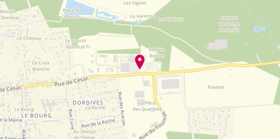 Plan de Le Kiosque à Pizzas, Parking Intermarché
Route de Château-Landon, 45680 Dordives