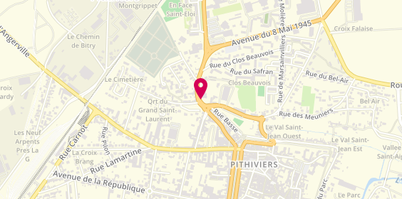Plan de La Scala, 50 Faubourg Paris, 45300 Pithiviers