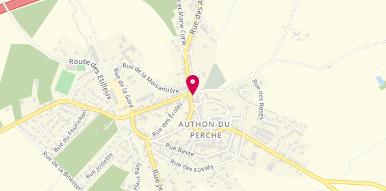 Plan de Au Bon Coin, 32 Rue du Sous Lieutenant Germond, 28330 Authon-du-Perche