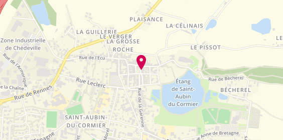 Plan de L'Impro, 8 place Alexandre Veillard, 35140 Saint-Aubin-du-Cormier