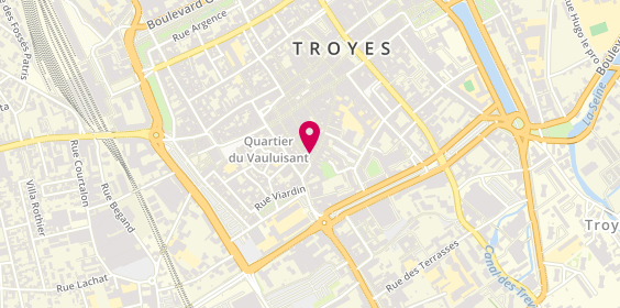 Plan de La Piazza, 48 Rue Général Saussier, 10000 Troyes