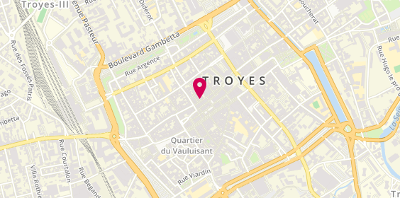 Plan de Rosafa, 30 Rue Champeaux, 10000 Troyes
