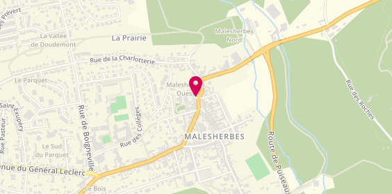 Plan de Casa Franco Pizza, 4 Place du Martroi, 45330 Le Malesherbois