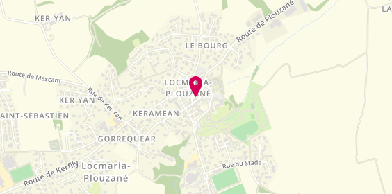 Plan de Le Breizh-Izel, 1 Rue de l'Arvor, 29280 Locmaria-Plouzané