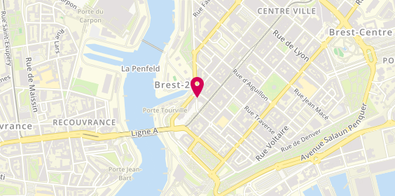 Plan de Piperno, 14 Rue Ducouedic, 29200 Brest