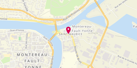 Plan de SAGATO Frédéric, 13 Rue Grande Saint Maurice, 77130 Montereau-Fault-Yonne