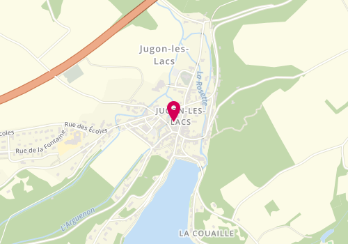 Plan de Le Donatello, 12 place du Martray, 22270 Jugon-les-Lacs