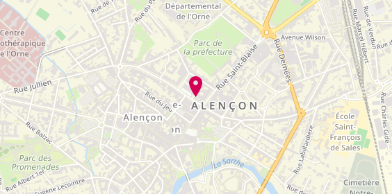 Plan de Pizzéria Vénétia, 2 Bis Rue Porchaine, 61000 Alençon