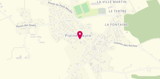 Plan de Fabio Pizza, Rue Ville Ruinee, 22800 Plaine-Haute