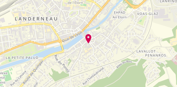 Plan de Le Marsala, 14 place Poul Ar Stang, 29800 Landerneau