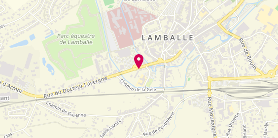 Plan de La Tour de Pizz', 25 Rue Dr Lavergne, 22400 Lamballe