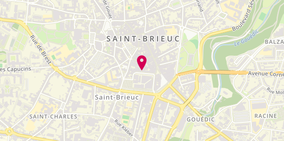 Plan de Lutetia, 8 Rue Sainte-Barbe, 22000 Saint-Brieuc