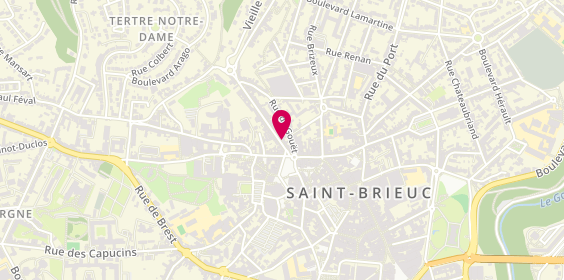 Plan de La Pasta Tchouta, 10 Rue des 3 Frères le Goff, 22000 Saint-Brieuc
