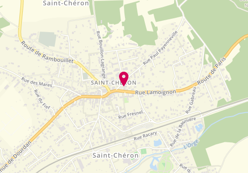 Plan de Pizza Lina, 4 Place Edmond Vian, 91530 Saint-Chéron