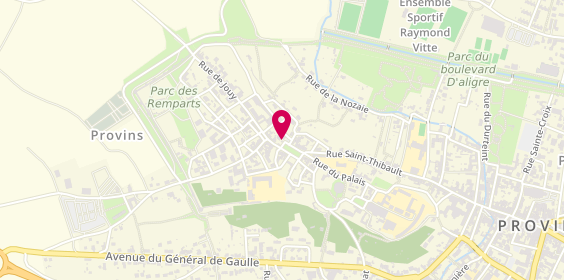 Plan de L'Atelier Pizza, 14 Place du Chatel, 77160 Provins