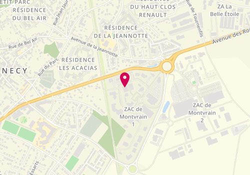 Plan de La Pizza de Nico, 4 Rue Lavoisier, 91540 Mennecy