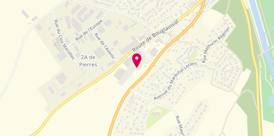 Plan de Le Kiosque à Pizzas, Route de Bouglainval, 28130 Maintenon