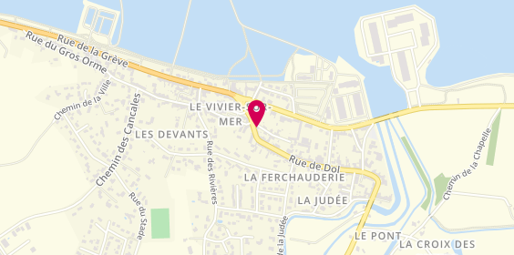 Plan de L'Amaryllis, 8 Rue de Dol, 35960 Le Vivier-sur-Mer
