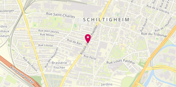 Plan de Finalment'e, 62 Route de Bischwiller, 67300 Schiltigheim