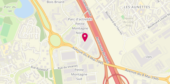 Plan de Pizza Del Arte, 3 Allée du Grand Saint Bernard, 91080 Évry-Courcouronnes