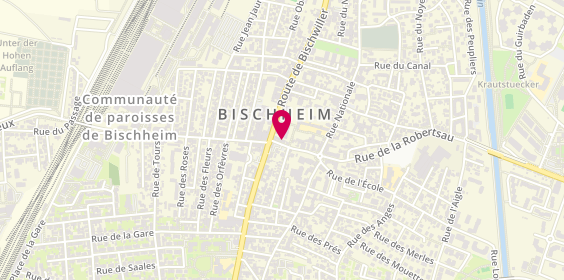 Plan de Pizzeria Dilan, 6 Rue du Général Leclerc, 67800 Bischheim